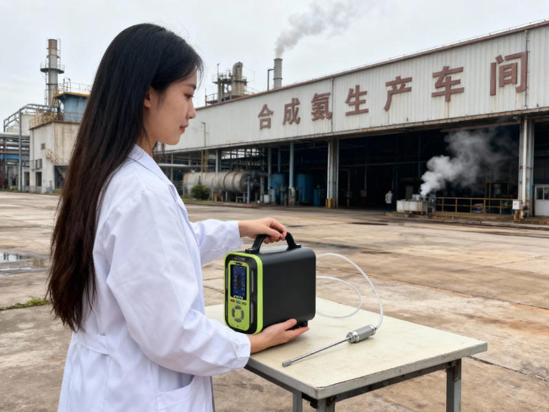 化肥厂合成氨生产车间现场恶臭测定