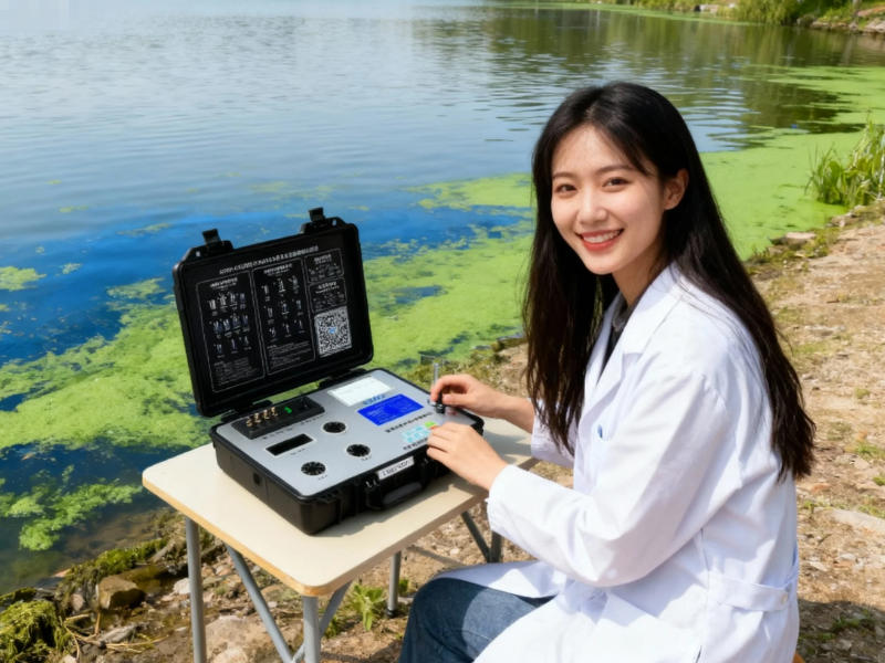 便携式水质快速检测仪在污废水使用现场
